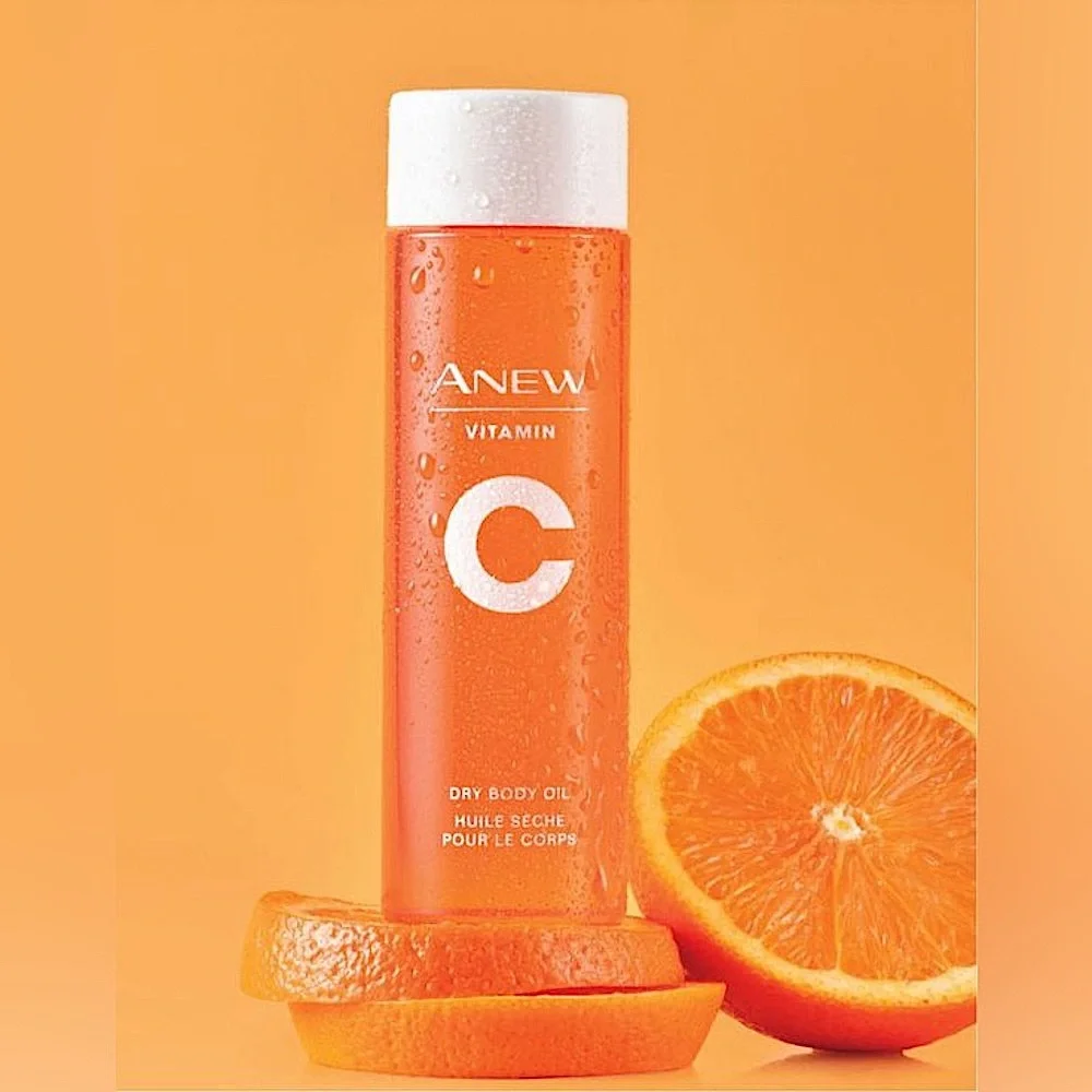 Vitamin C Dry Body Oil — Avon Anew, 3.4 floz - Picture 7 of 12